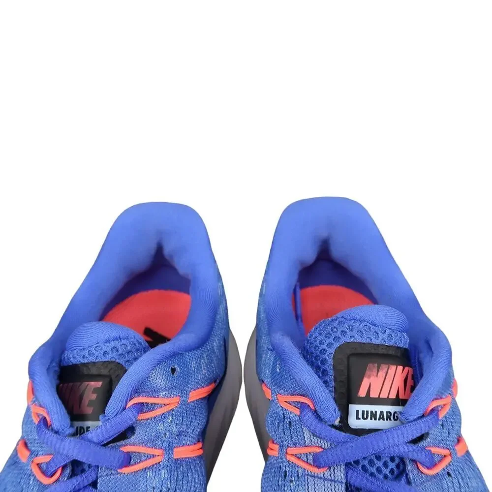 Nike Shoes Womens 8 Athletic Trainers Lunarglide 8 Running Sneaker Sport Blue